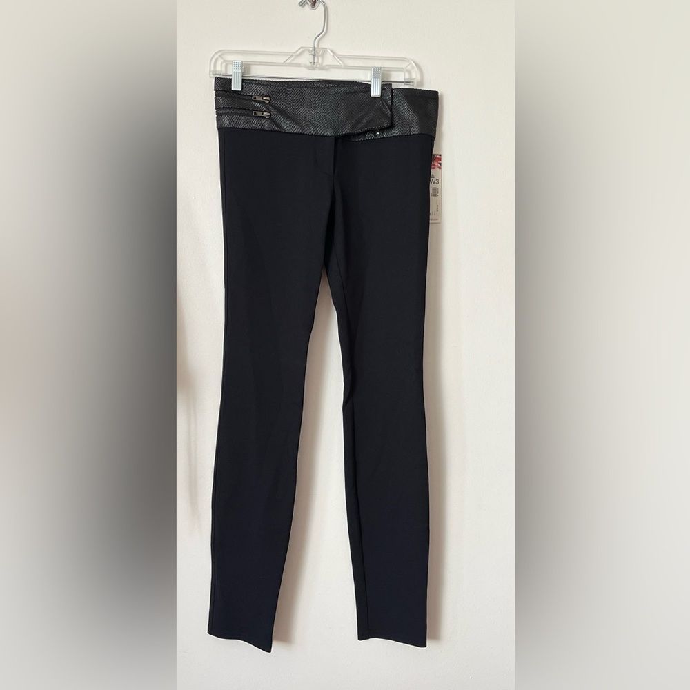 Black Sz 6 legging NWT SW3 Bespoke UK retail $216 clothes